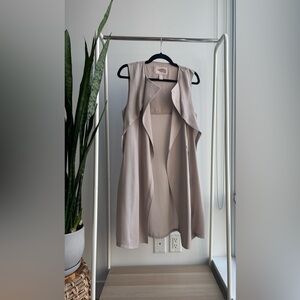 FOREVER 21 | Contemporary Sleeveless Trench Vest S